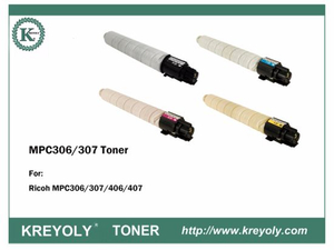 Cartouche de toner couleur compatible Ricoh MPC306 MPC307 de haute qualité