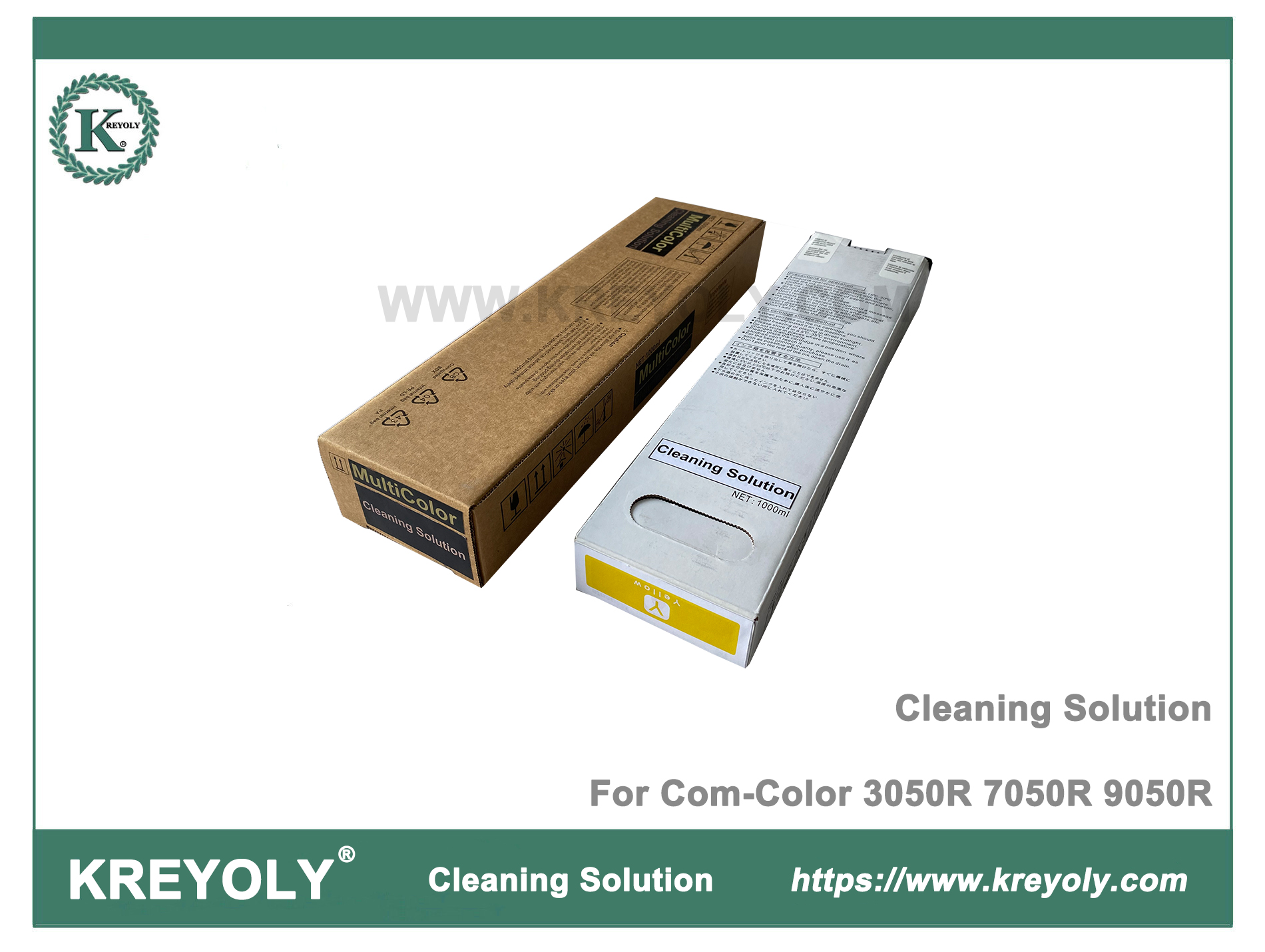 Solution de nettoyage Riso pour liquide de nettoyage ComColor 7050R 3050R 9050R