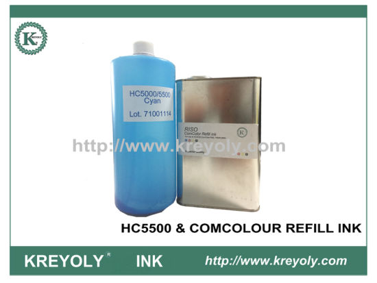 6300G-6303G Bonne encre + cartouche + puce pour cartouche d'encre 7050 Comcolour