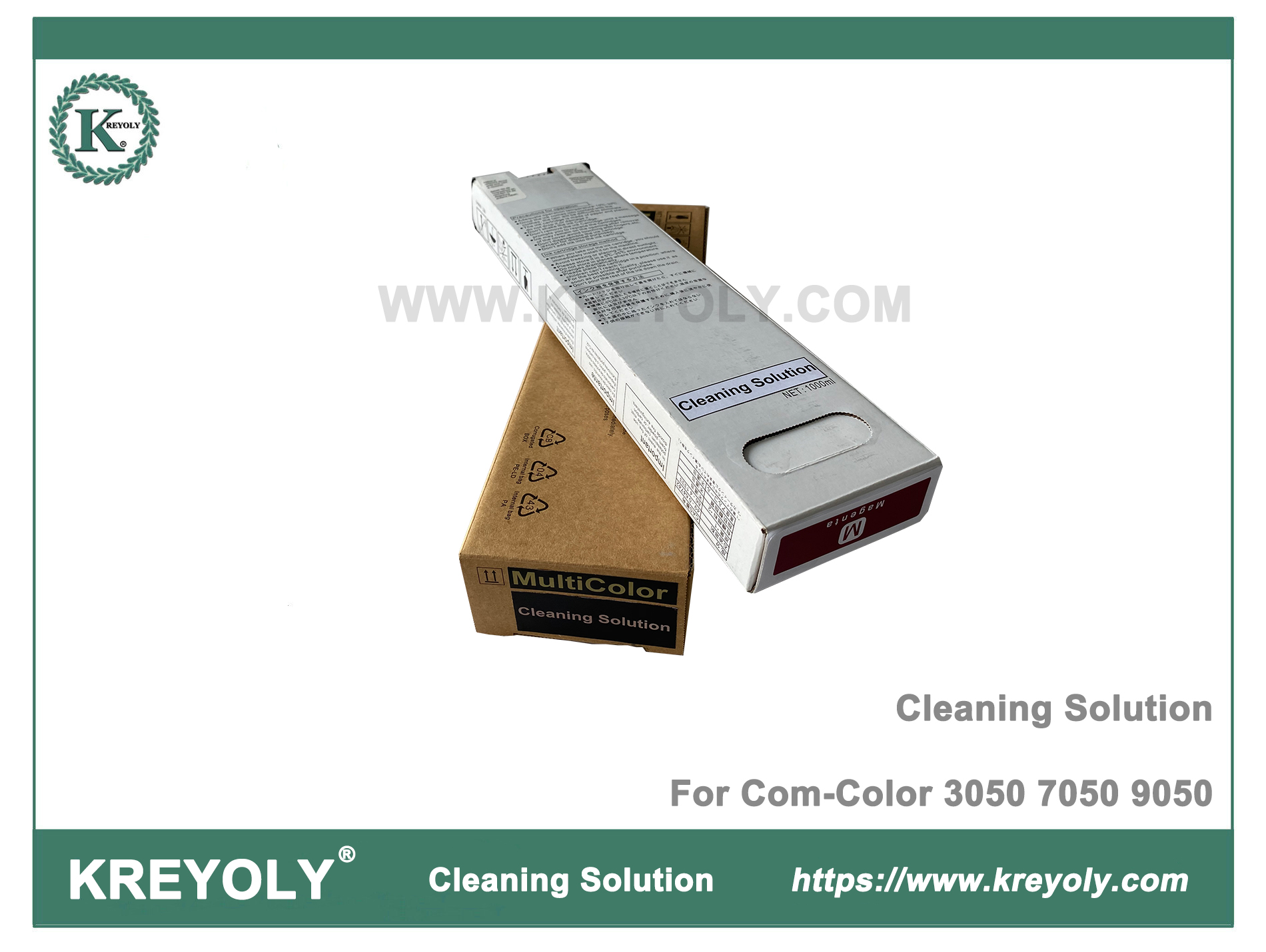 Solution de nettoyage RISO pour Comcolor 7050 3050 3010 9050 Nettoyer Liquide