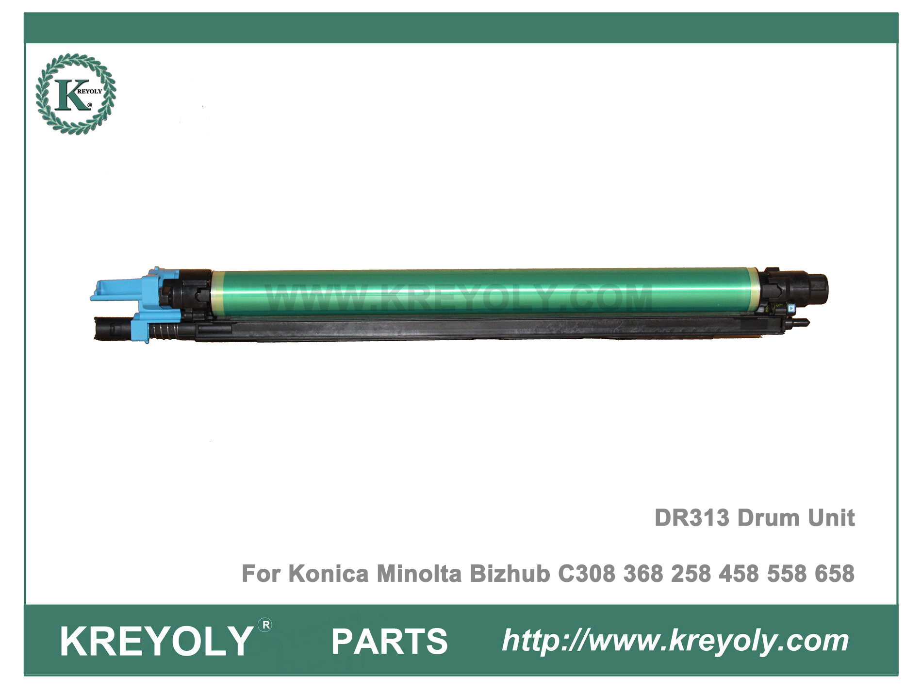 Unité de tambour de couleur DR313 pour Konica Minolta Bizhub C258 C308 C368 C458 C558